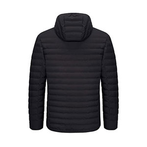 Chaqueta Casual de Mezclilla con Burbujas, Cuello Alto, Diseño con Capucha, Tejido Transpirable de Secado Rápido, Servicio OEM, Colores Personalizados para la Temporada de Invierno - Product Image 6