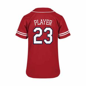 Camisetas de béisbol de jugador de equipo personalizadas 100% poliéster Anti-UV antibacteriano transpirable de secado rápido nombre personalizado marca hombres adultos - Product Image 3