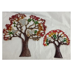 ของตกแต่งผนังรูปดวงจันทร์ศิลปะทำจากอะลูมิเนียมสมัยใหม่ดีไซน์เนอร์ชาวอินเดียแบบแขวนตกแต่งในร่มกลางแจ้งร้านอาหารบ้านงานแต่งงานในวันคริสต์มาส - Product Image 1