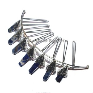 Lapis Lazuli 7ดินสอสีเงินมงกุฎ - Product Image 1