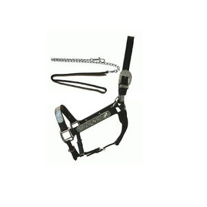 Halter brodé en cuir équestre - Product Image 5