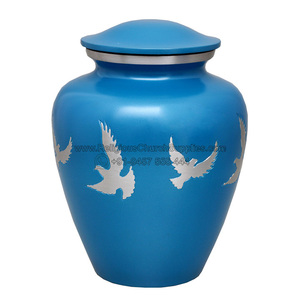 โกศบรรจุอัฐิทองเหลืองทำมือ-อุปกรณ์ทางศาสนาสำหรับโบสถ์ CRU-1083 - Product Image 2