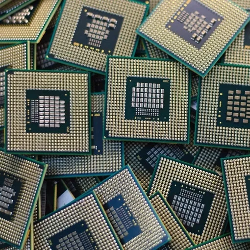 โปรเซสเซอร์ CPU เซรามิกเศษทอง/AMD 486 CPU และเศษ CPU 586