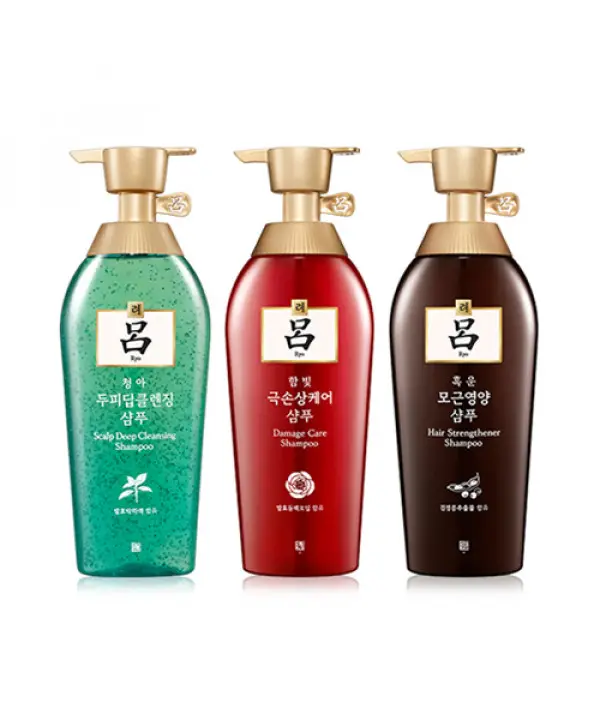 anti dandruff shampoo Ryo Hair Care korea Shampoo and Conditioner dry scalp treatment