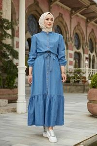 Tunique Abaya Kaftan pour femmes, vêtements islamiques, nouvelle saison, mode arabe musulmane, dubaï, qualité turque, collection - Product Image 2