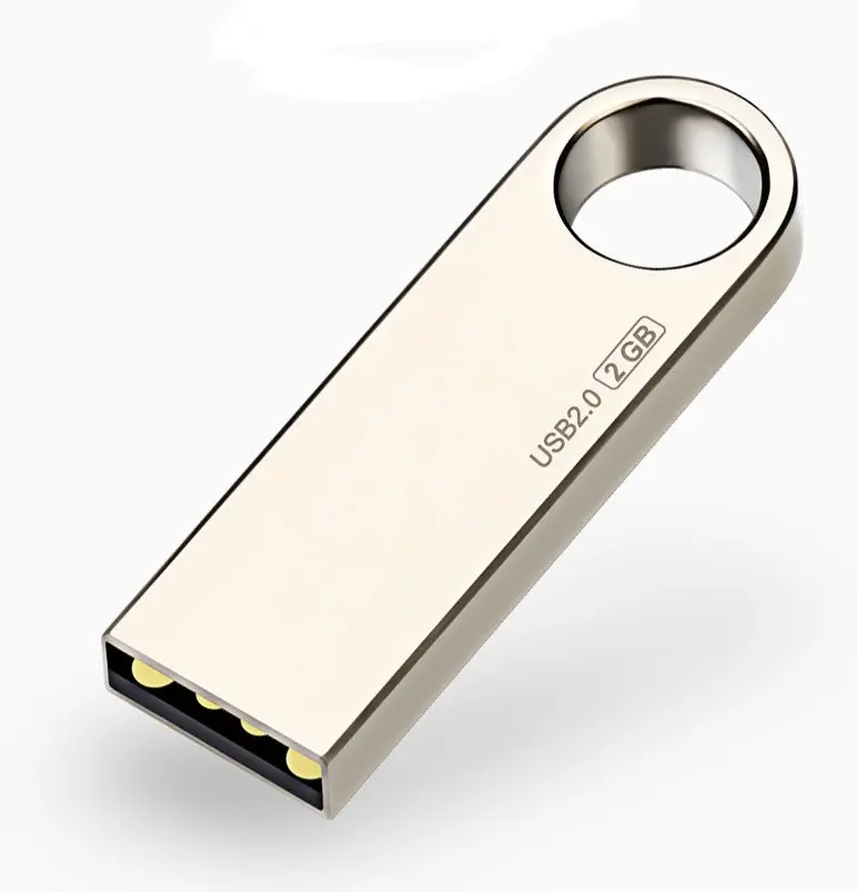 Amostras gratuitas mini metal usb flash drives metal barato pen drive