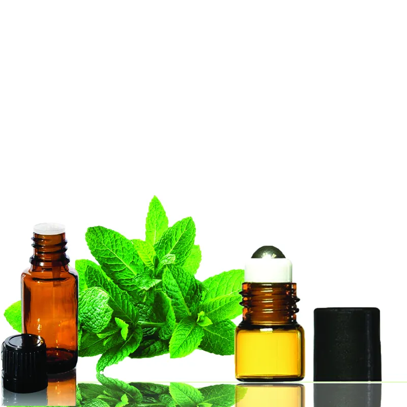 Aceite de menta verde certificado por NPOP, suministro de fabricante, aceite esencial de menta verde Natural de aromaz internacional