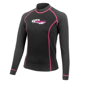 Women's 1mm Polyester/Nylon Full Sleeve Rash Guard with UPF50 Anti-Uv Sun Protection - Product Image 1