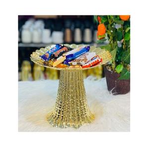 Lot de 2 serveurs d'écrous en acier couleur or de différentes tailles de serveurs de fruits secs de forme ronde pour la maison, l'hôtel et le restaurant - Product Image 6