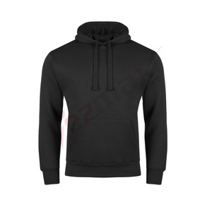 Fezmax 100% algodón Sudadera con capucha para hombre de talla grande nuevo diseño Anti-retráctil antiarrugas tejido de punto forro patrón sólido - Product Image 1
