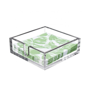 Custom Transparent Rectangle Storage Clear Acrylic Tissue Box holder