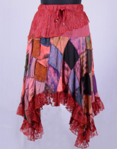 Vintage Net & Chắp Vá Đầy Màu Sắc Váy Maxi HCH 130 <span class=keywords><strong>B</strong></span> - Product Image 1