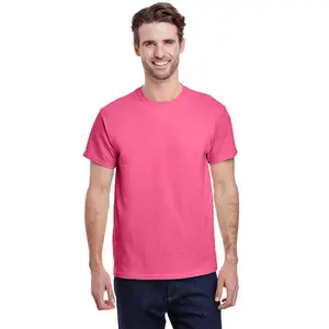 Высококачественная Хлопковая мужская футболка, розовая с принтом, новейший дизайн, футболка с принтом на заказ, черные футболки из 100% хлопка