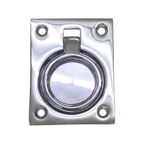 Tirador de anillo al ras del dedo para manijas y perillas de muebles de puerta - Product Image 2