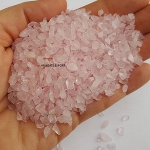 Wholesale Natural <b>Crystals</b> Best Quality Healing Pink Rose Quartz Best Quality Gemstone <b>Crystal</b> <b>Craft</b> Chips at Factory Price - Product Image 1