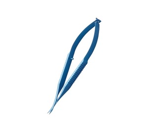 Iris Scissor เคล็ดลับคมยาว90มม. โค้ง5มม. ไทเทเนียม - Product Image 1