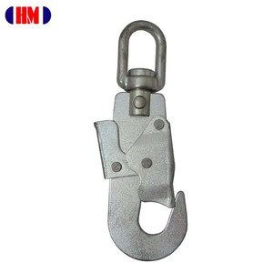 ตะขอเกี่ยวเหล็กฟอร์จ 314 แบบหมุนได้ รับน้ำหนัก 22kN สำหรับป้องกันการตกในงานอุตสาหกรรม - Product Image 3
