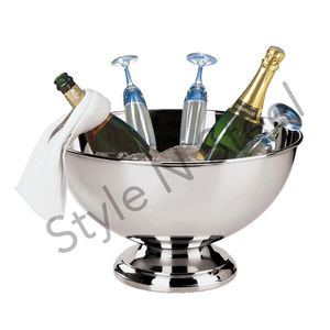 Punch Bowl <b>champagne</b> Cooler Bowl Stainless Steel <b>Champagne</b> Bin Cooler Ice <b>Bucket</b> Wedding Ice <b>Bucket</b> Metal Punch Bowl Ice <b>Bucket</b> - Product Image 1