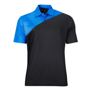 El Mejor Tejido de Punto Sólido para Camisas, Diseños Personalizados, Manga Corta, 100% Poliéster, para Hombre - Product Image 1