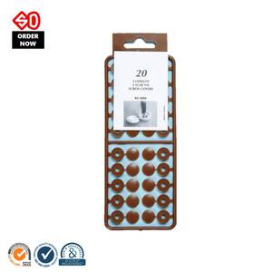 multi colors plastic durable clear screw cap - Product Image 1