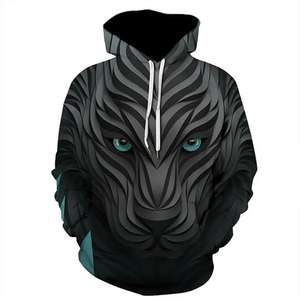 Sweatshirts à capuche unisexes à manches longues 100% polyester avec poches latérales élégantes pour l'hiver hommes, nouvel arrivage - Product Image 4