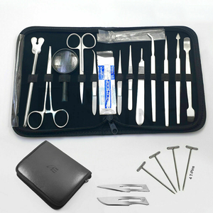 ชุดเครื่องมือผ่าตัดกายวิภาคสัตว์ 18 ชิ้น สำหรับการศึกษาชีววิทยาทางการแพทย์ ยี่ห้อ LA ELAHI CO - Product Image 1