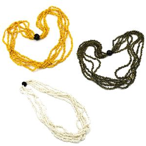 Moda Takı Lei Kolye 5 Katmanlı Mongo Kabuğu Uzun Kolye Yaz Plaj Aksesuarları Erkekler İçin Kolye - Product Image 5