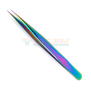 Pinzas de arco iris de Plasma, con punta afilada puntiaguda para la eliminación de vello encarnado, superventas - Product Image 1