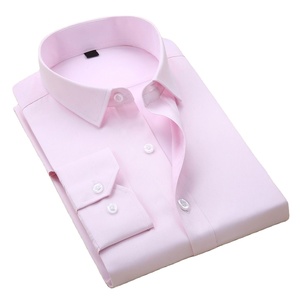 Chemise habillée formelle à manches longues pour homme en tissu Oxford 100 % coton, personnalisable OEM, écologique, respirante et infroissable - Product Image 3