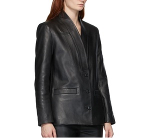Veste de luxe pour femmes, en peau d'agneau, décontractée, avec fourrure originale, nouveau Design classique, tendance, 2020 - Product Image 3
