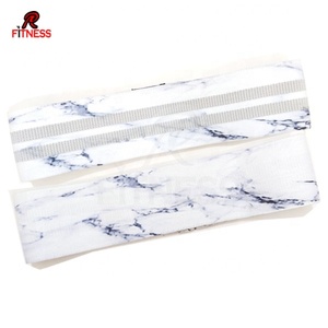 Bandes de Résistance Élastiques Antidérapantes en Tissu Polyester pour Entraînement des Fessiers et des Hanches RC Fitness Wear - Product Image 4