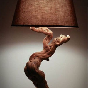 Lámparas de mesa modernas de madera - Product Image 3