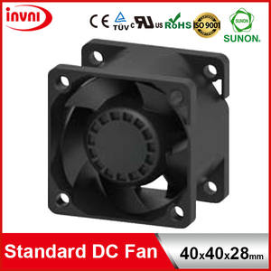 Ventilador Mini de Alta Velocidad SUNON Estándar de 12V, 40x40x28mm (PF40281B1-0000-A99) - Product Image 2