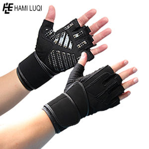 ถุงมือยกน้ำหนักแบบกำหนดเอง,ถุงมือยิมอุปกรณ์ฟิตเนสโรงยิม - Product Image 2