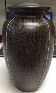 URNE PAPILLON BRUN POUR LES CENDRES HUMAINES Fournitures funéraires BRASSWORLD INDE - Product Image 6