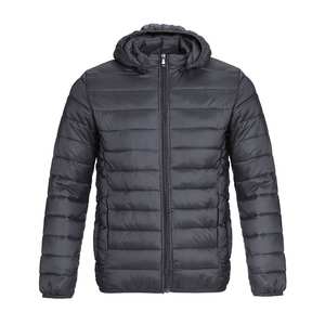 Veste coupe-vent matelassée personnalisée grande taille, fermeture éclair, imperméable, respirante, service OEM pour hommes et femmes, saison printemps - Product Image 5