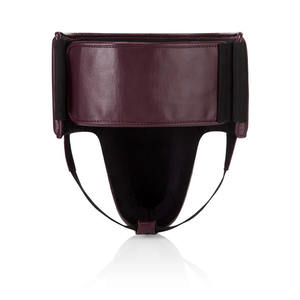 Wholesale Professional Male Martial Arts <b>Groin</b> <b>Protector</b> Leather Kicking Pad for Boxing and Taekwondo for Training Competition - Product Image 3