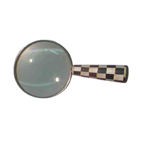 Magnifying Glass Reading Handheld Magnifier / Metal Magnifier New Design Good Promotion Classical Hand Lens