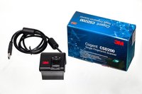 Cogent CSD200 reacondicionado, escáner de huellas dactilares único USB portátil, óptico de 500ppi Sensor, compatible con sistema operativo múltiple, biométrico aprobado por el FBI