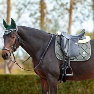 Manta de Silla de Montar Inglesa Personalizada, Ecológica, con Purpurina, Multiusos, Bordada, de Tela de Polialgodón y Poliéster - Product Image 6
