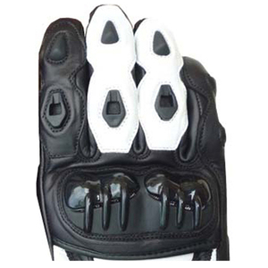 Guantes de cuero de vaca para motocicleta, protectores de manos de alta calidad, color personalizado, nuevo estilo, logotipo personalizado, precio bajo, EE. UU. - Product Image 4
