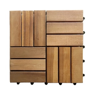 Carreaux de terrasse en bois de jardin, carreaux de terrasse en bois d'acacia du Vietnam OEM - Product Image 1