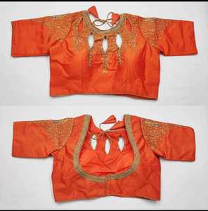 Blusa de seda hecha a mano para mujer, ropa de boda de nuevo diseño, fabricante rate - Product Image 3