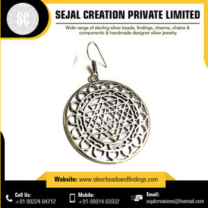 Bijoux en argent pour dames Boucles d'oreilles tribales en argent sterling 925 DU VENDEUR ET FOURNISSEUR INDIEN - Product Image 6