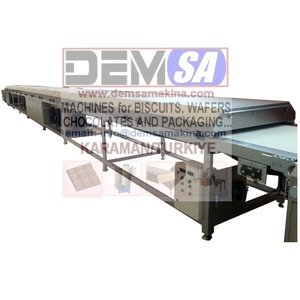 Machine professionnelle de glaçage au chocolat DEMSA 380V avec garantie d'un an pour les usines de snacks - Product Image 3