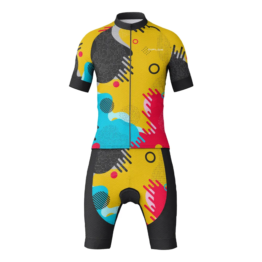 Vêtements de cyclisme OEM nouvelles équipes pro sublimation personnalisée hommes maillots de cyclisme sur route uniques ensembles d'uniformes pas cher en gros