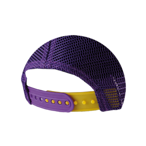 หมวกเบสบอลผ้าโพลีเอสเตอร์100% หมวกสไตล์สปอร์ตทรูคเกอร์ระบายอากาศกันน้ำหมวกตาข่ายพิมพ์ลาย - Product Image 6