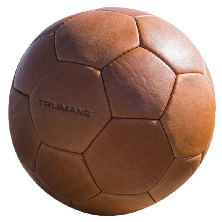 アンティークヴィンテージ本革手作りパキスタンサッカーボール