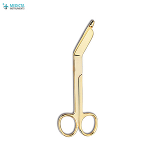 Bandage Scissor Titanium Gold Color - Stainless Steel Gold Scissors - Product Image 3