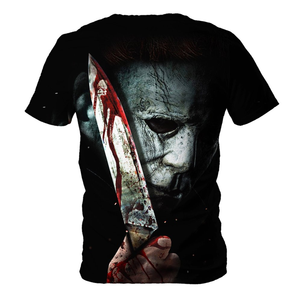 Camisetas estampadas de manga corta para hombre, camiseta de sublimación de pantalla para hombre, camisetas de algodón de talla grande - Product Image 2